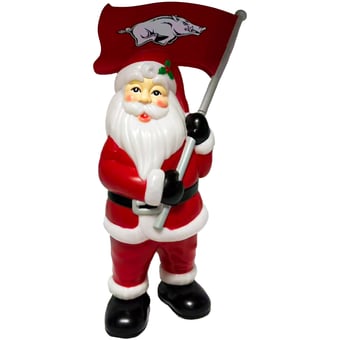 "Arkansas Razorbacks Santa's Workshop 20"" Blow Mold Santa"