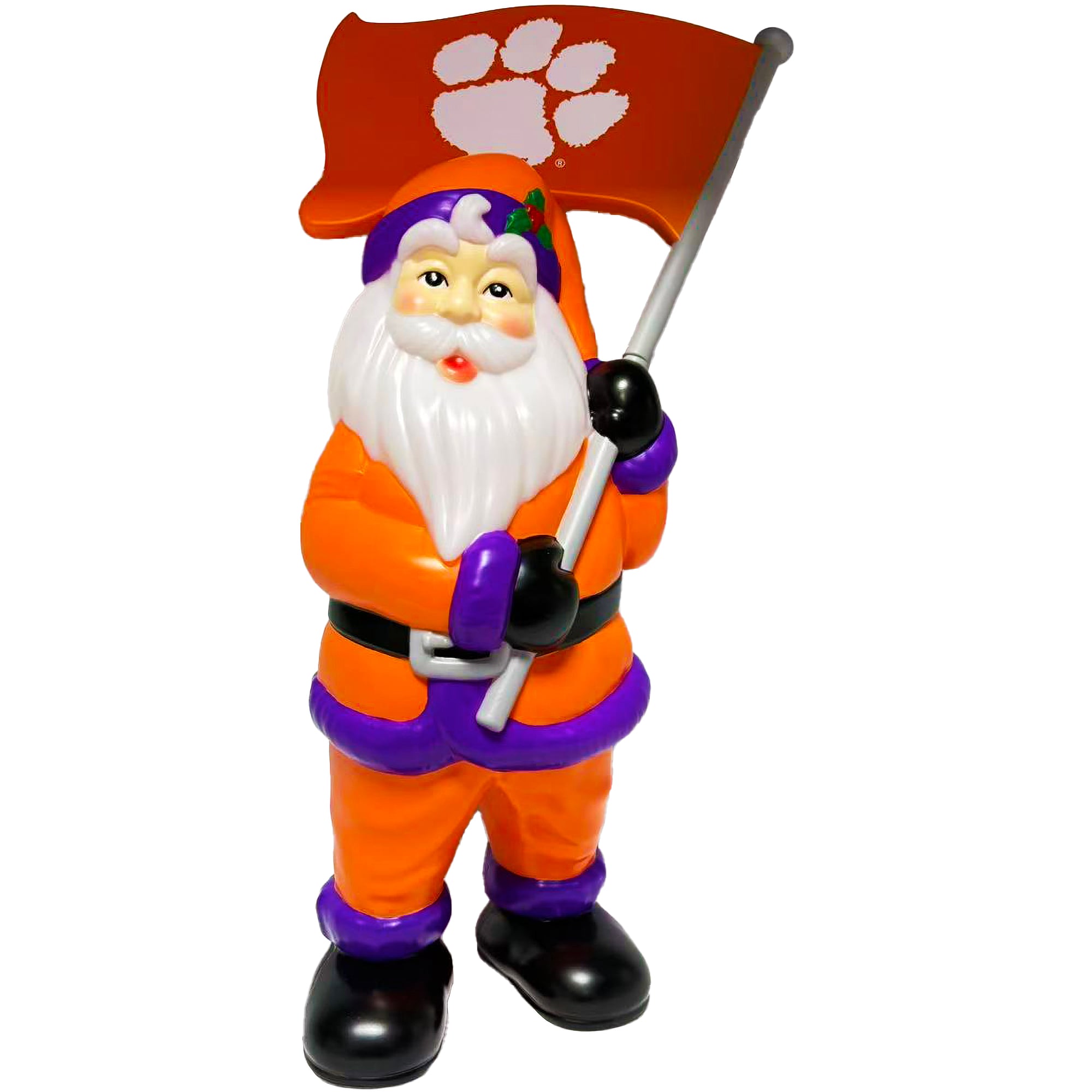 Clemson Tigers Santa's Workshop 20" Blow Mold Santa