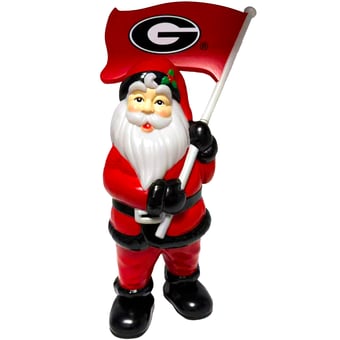 "Georgia Bulldogs Santa's Workshop 20"" Blow Mold Santa"