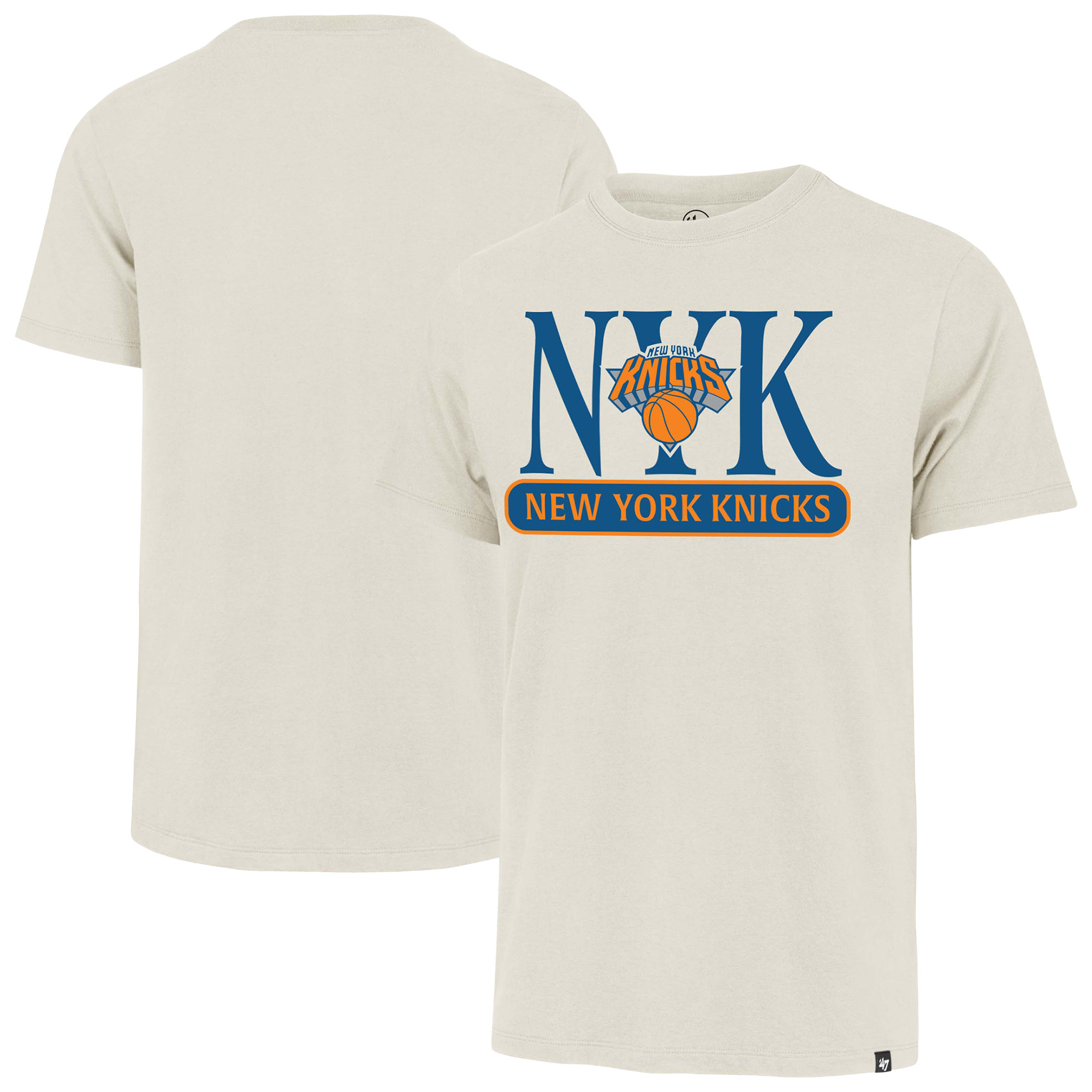 '47 Brand Men's Tan New York Knicks Nyk Franklin T-Shirt - Tan
