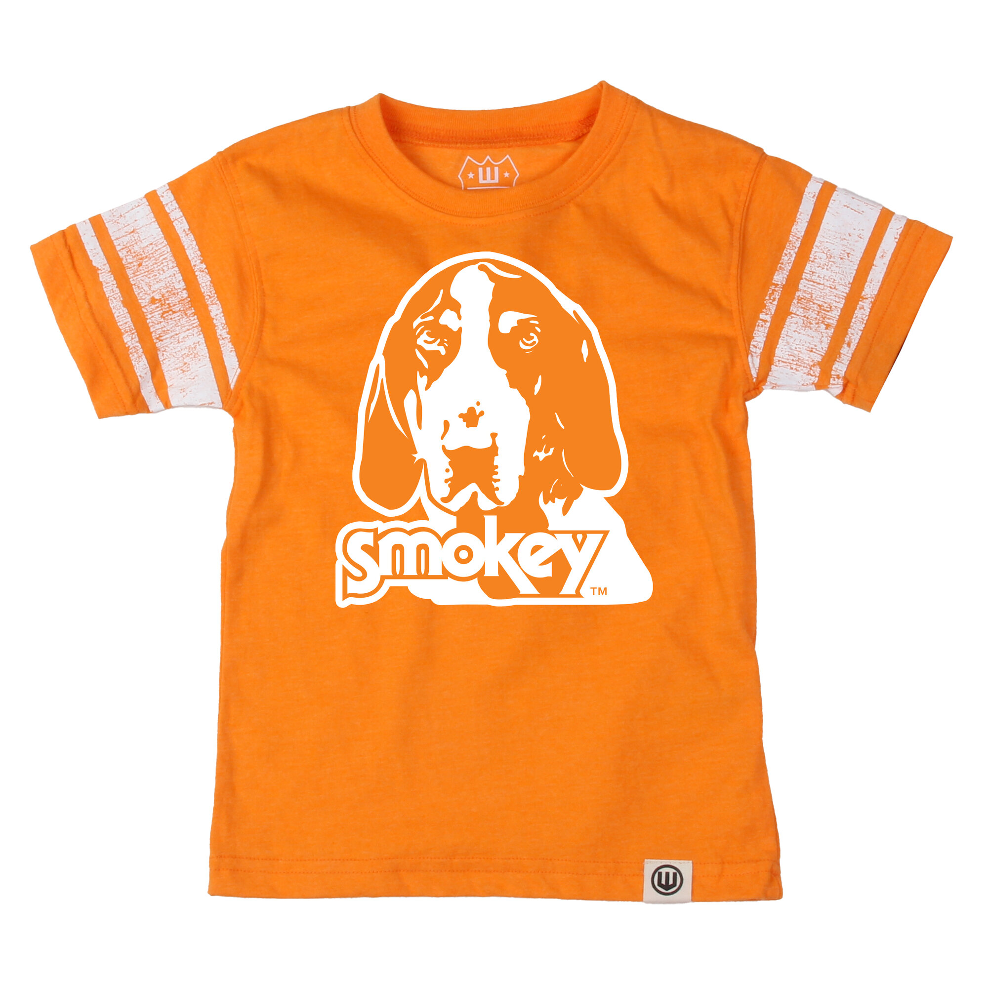Youth Wes & Willy Tennessee Orange Tennessee Volunteers Football Jersey T-Shirt
