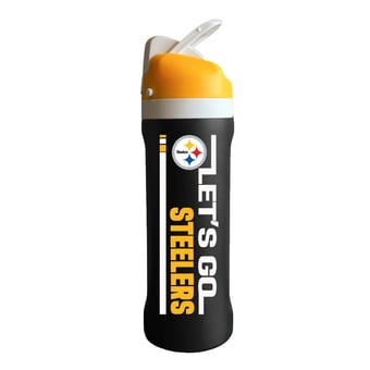The Memory Company Pittsburgh Steelers 24oz. Stainless Steel Team Color Tumbler