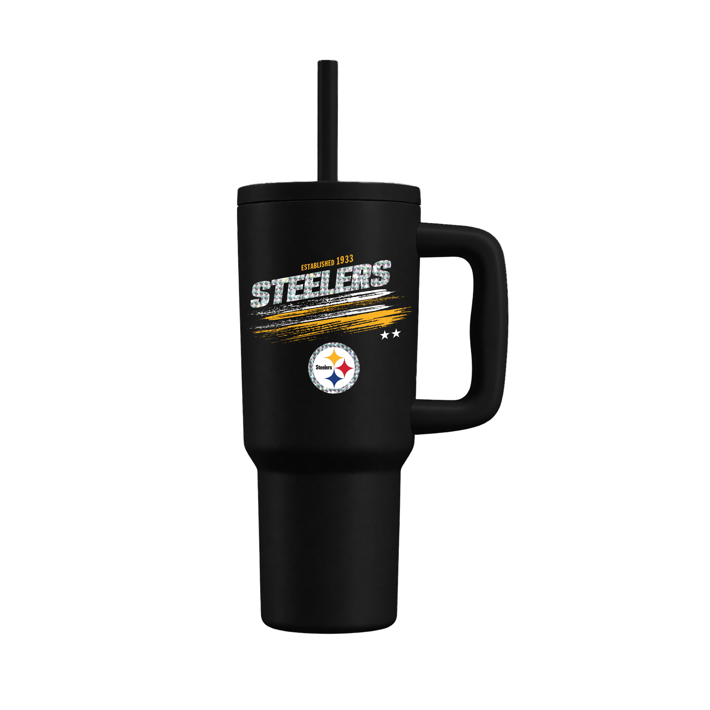 The Memory Company Pittsburgh Steelers 24oz. Bling Tumbler