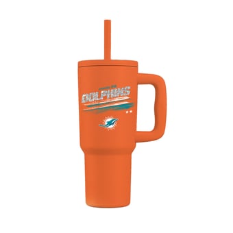 The Memory Company Miami Dolphins 24oz. Bling Tumbler