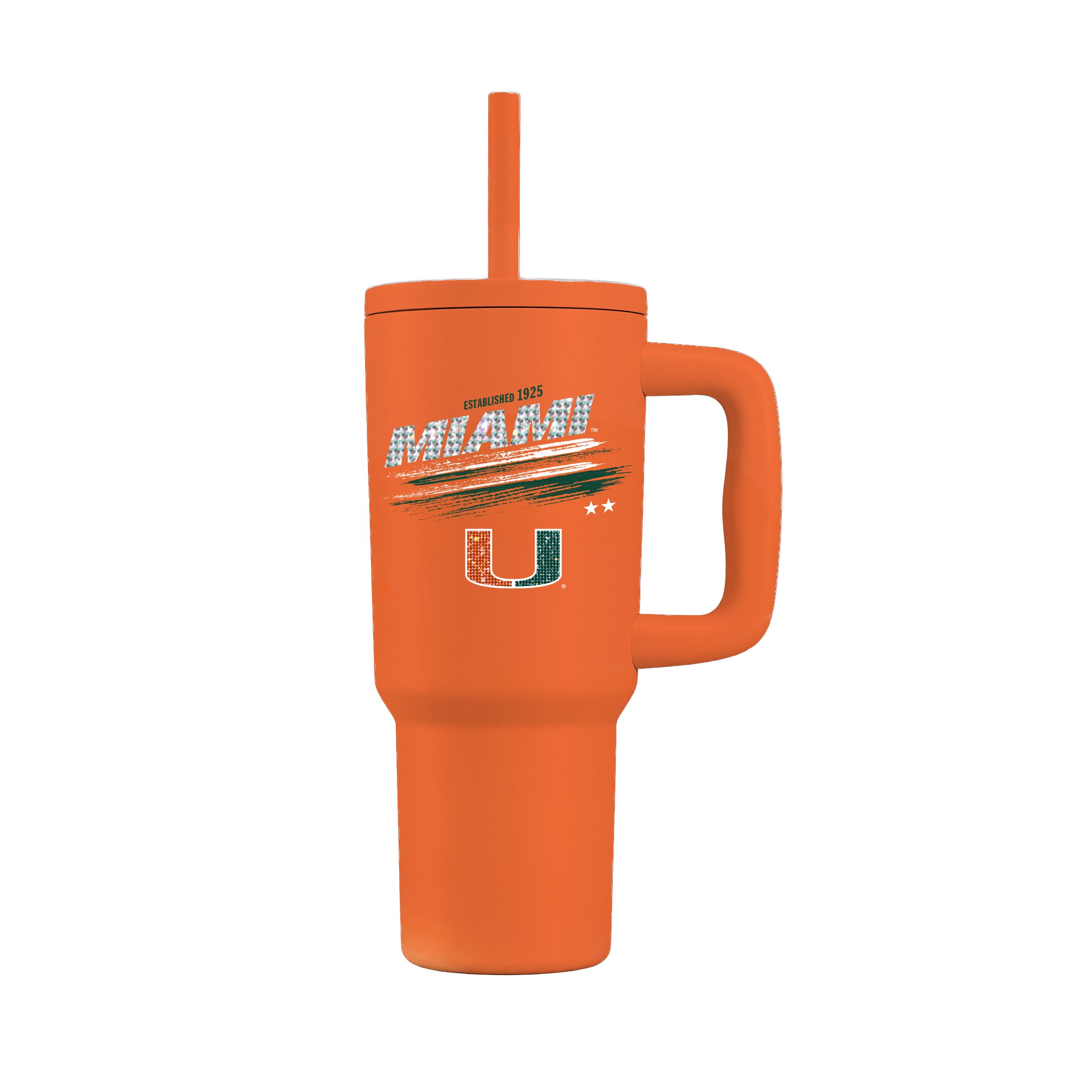 The Memory Company Miami Hurricanes 24oz. Bling Tumbler