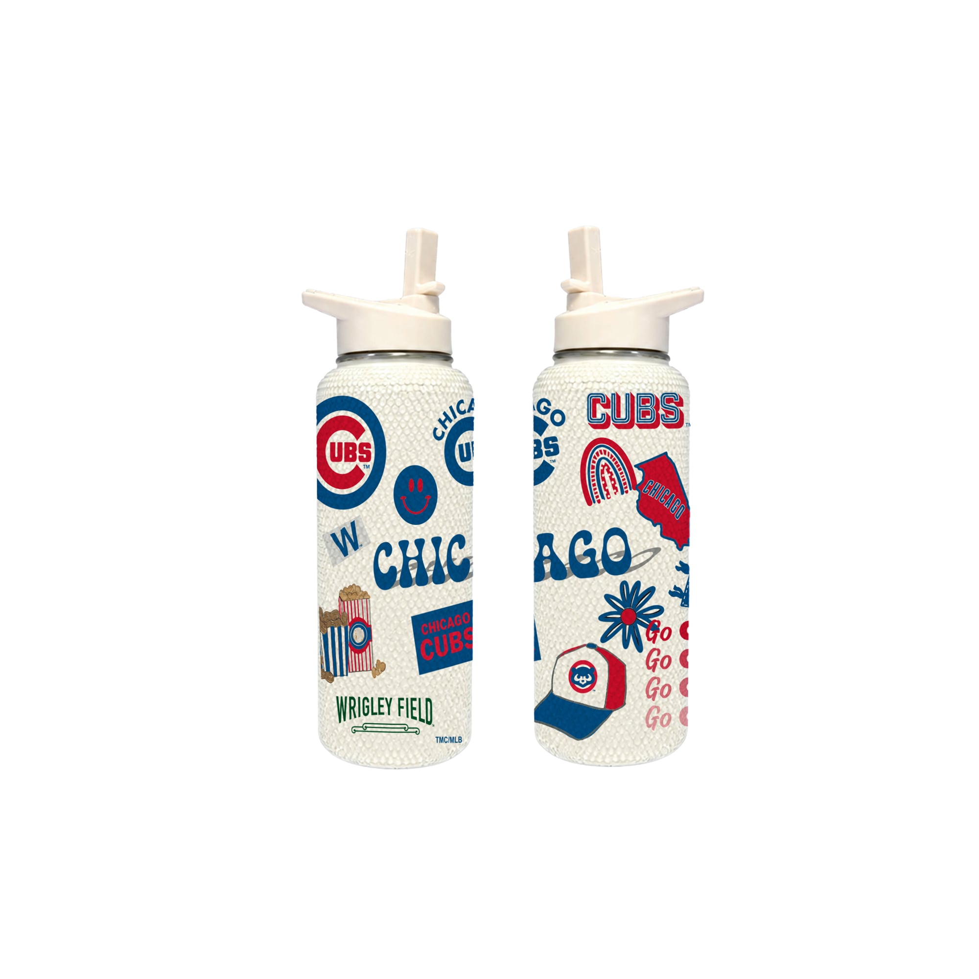 The Memory Company Chicago Cubs 34oz. Bling Quencher Bottle