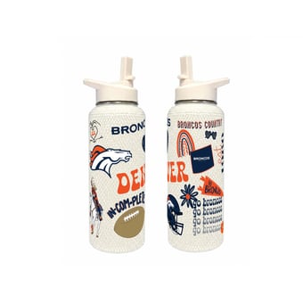 The Memory Company Denver Broncos 34oz. Bling Quencher Bottle