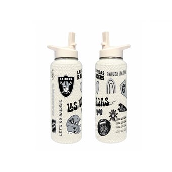 The Memory Company Las Vegas Raiders 34oz. Bling Quencher Bottle