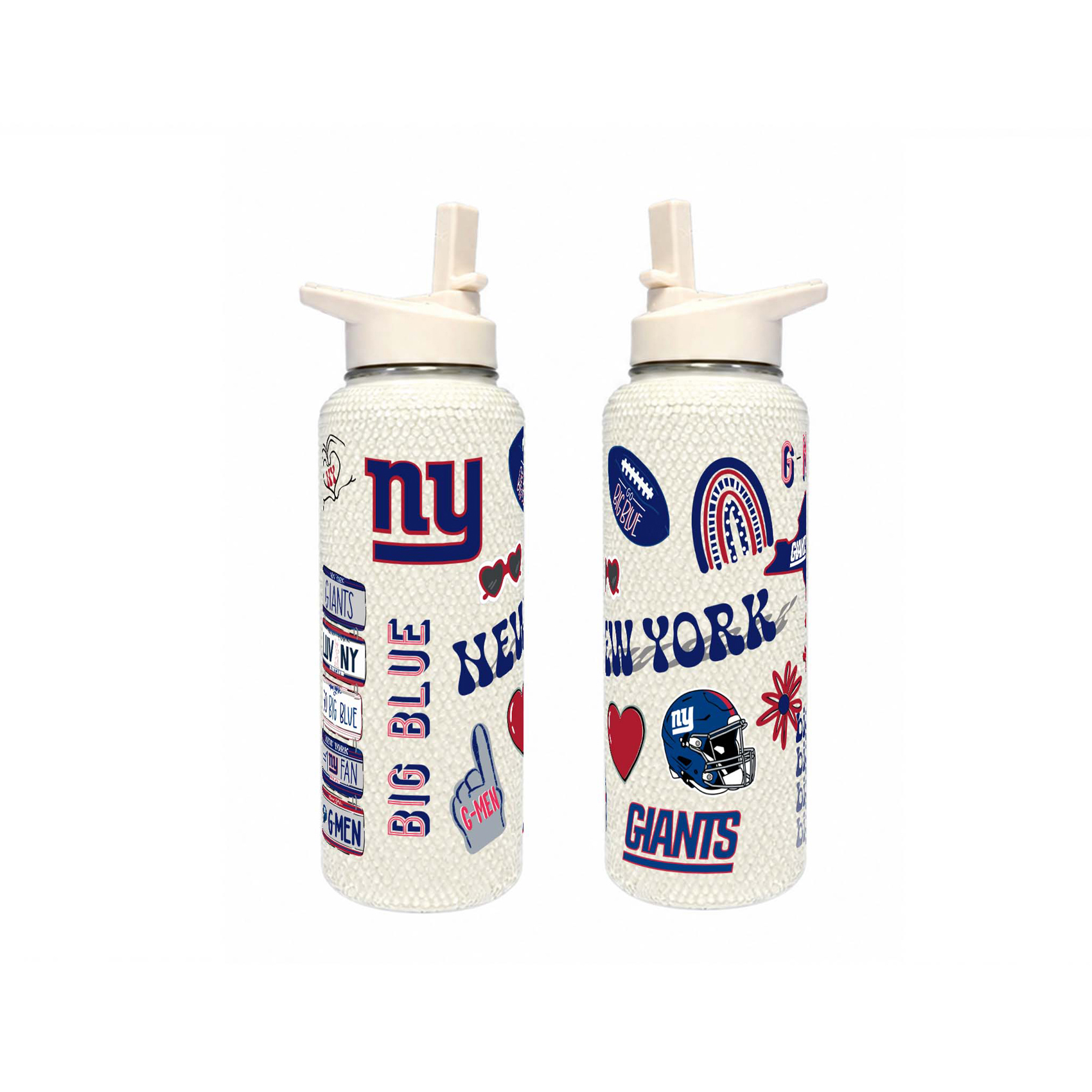 The Memory Company New York Giants 34oz. Bling Quencher Bottle