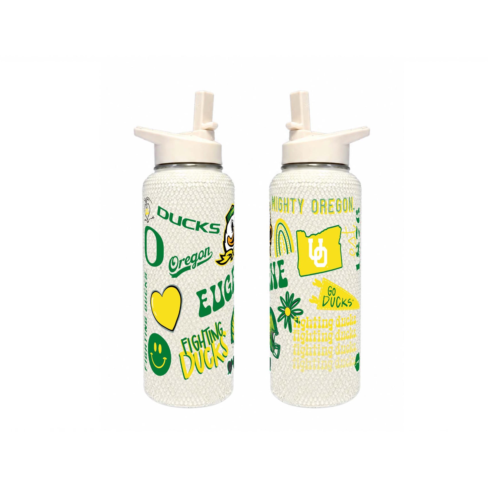 The Memory Company Oregon Ducks 34oz. Bling Quencher Bottle