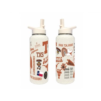 The Memory Company Texas Longhorns 34oz. Bling Quencher Bottle