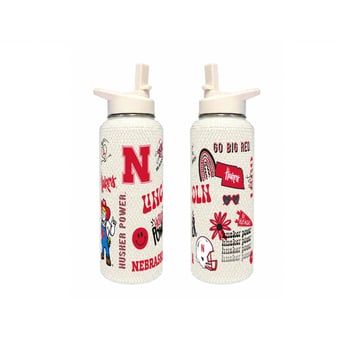 The Memory Company Nebraska Huskers 34oz. Bling Quencher Bottle