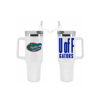 The Memory Company Florida Gators 40oz. Stainless Steel Tumbler with Flip Straw