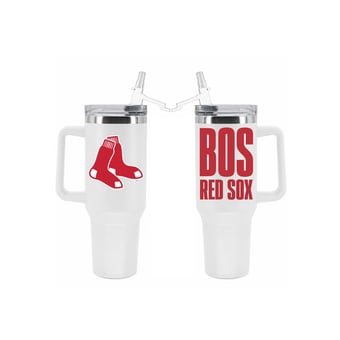 The Memory Company Boston Red Sox 40oz. Stainless Steel Tumbler with Flip Straw