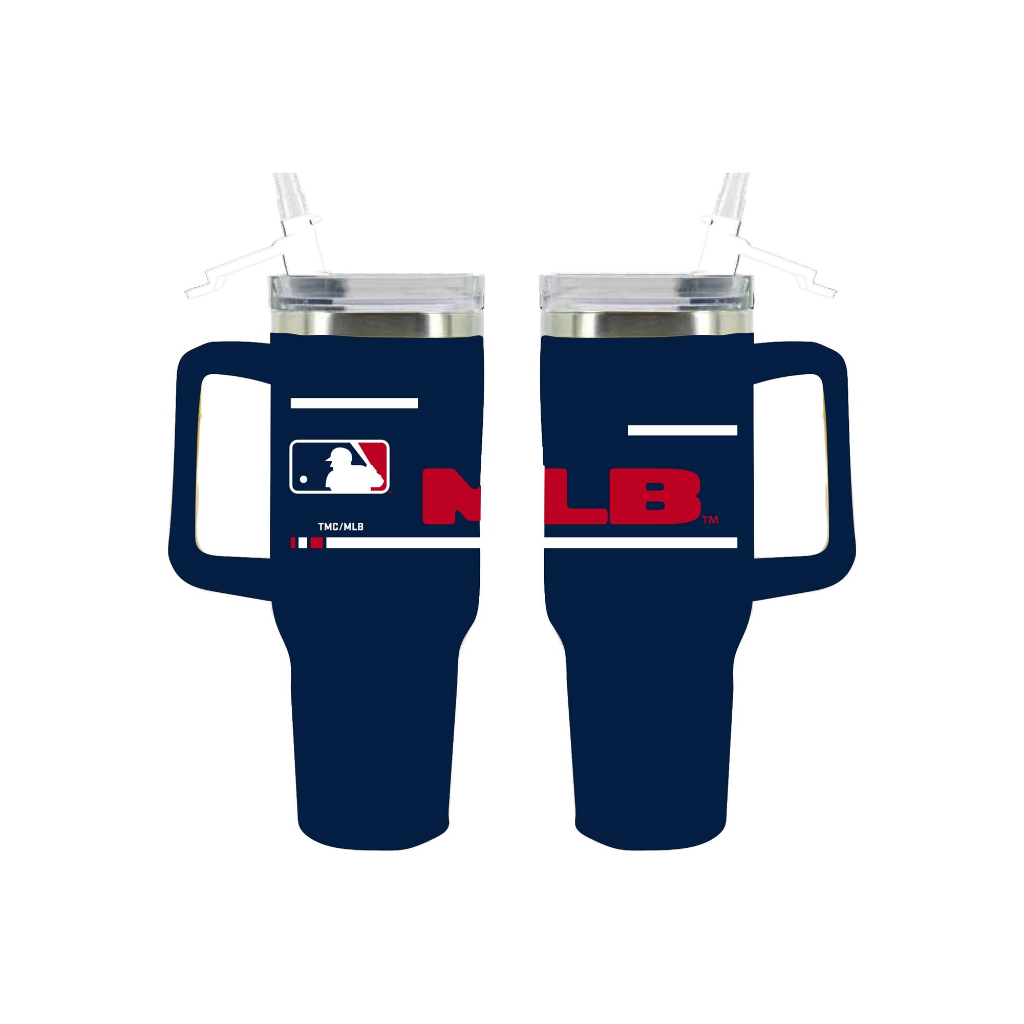 The Memory Company MLB Merchandise 40oz. Stainless Steel Team Color Tumbler with Flip Straw