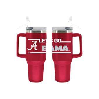 The Memory Company Alabama Crimson Tide 40oz. Stainless Steel Team Color Tumbler with Flip Straw