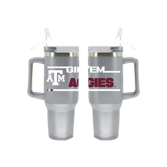 The Memory Company Texas A&M Aggies 40oz. Stainless Steel Team Color Tumbler with Flip Straw