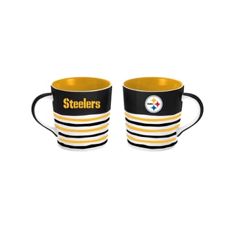 The Memory Company Pittsburgh Steelers 15oz. Ceramic Americano Mug