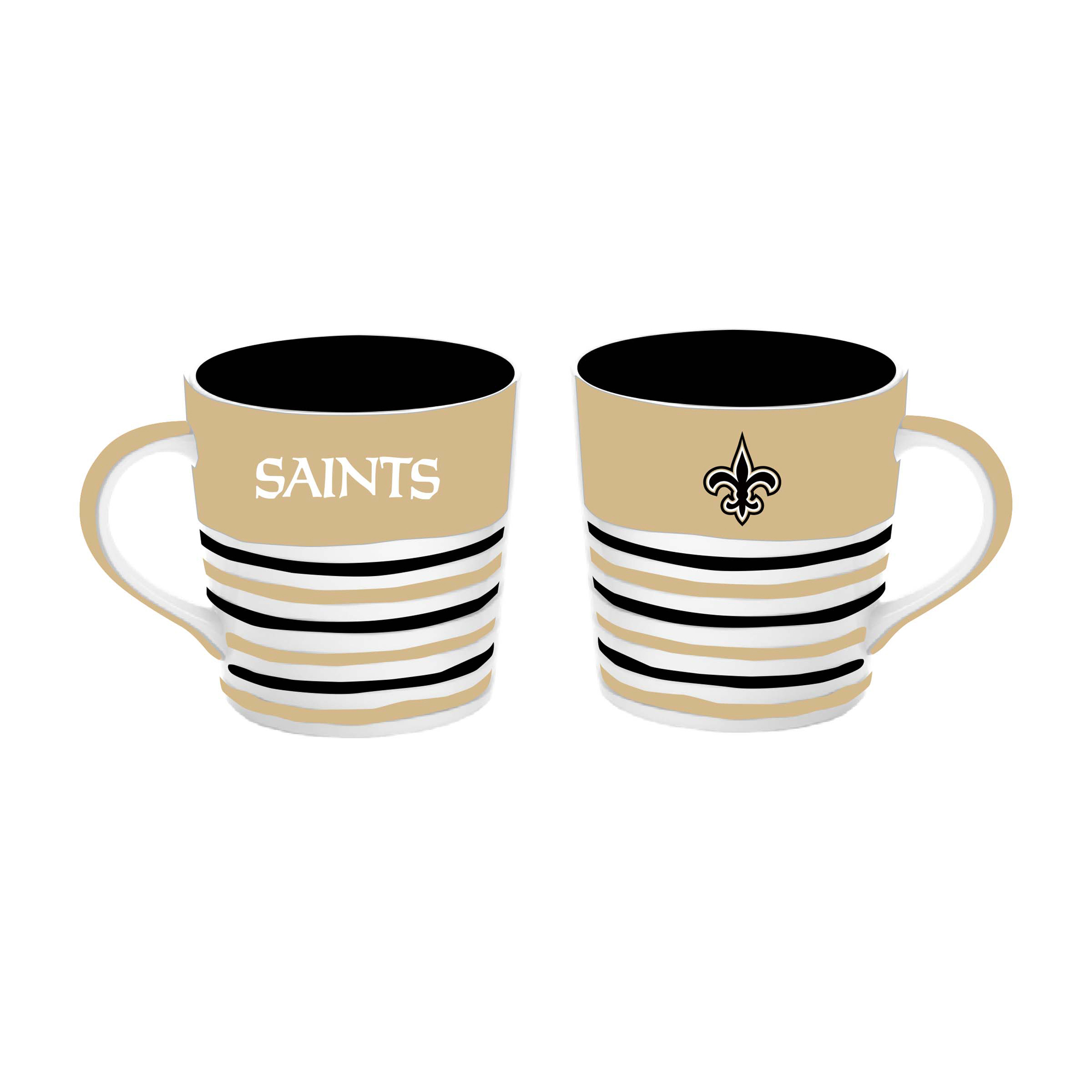 The Memory Company New Orleans Saints 15oz. Ceramic Americano Mug