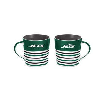 The Memory Company New York Jets 15oz. Ceramic Americano Mug
