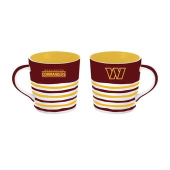 The Memory Company Washington Commanders 15oz. Ceramic Americano Mug