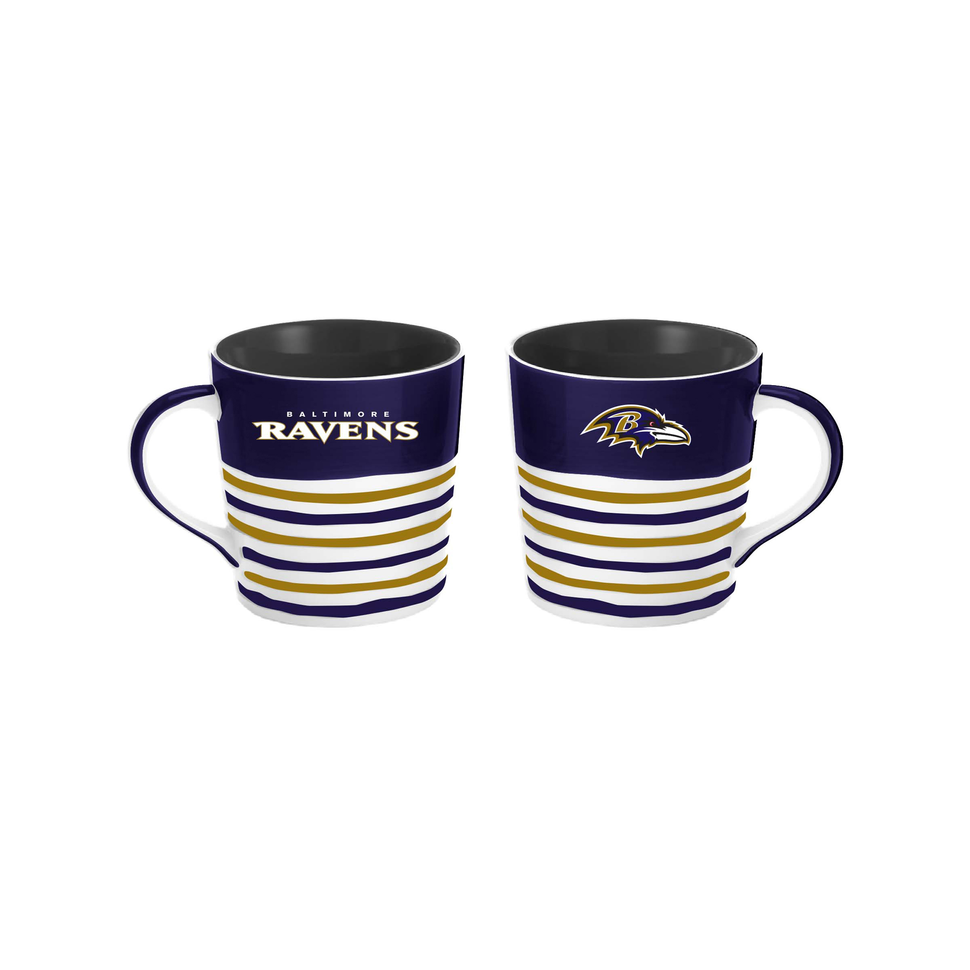 The Memory Company Baltimore Ravens 15oz. Ceramic Americano Mug