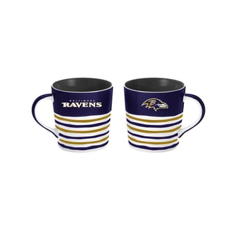 The Memory Company Baltimore Ravens 15oz. Ceramic Americano Mug