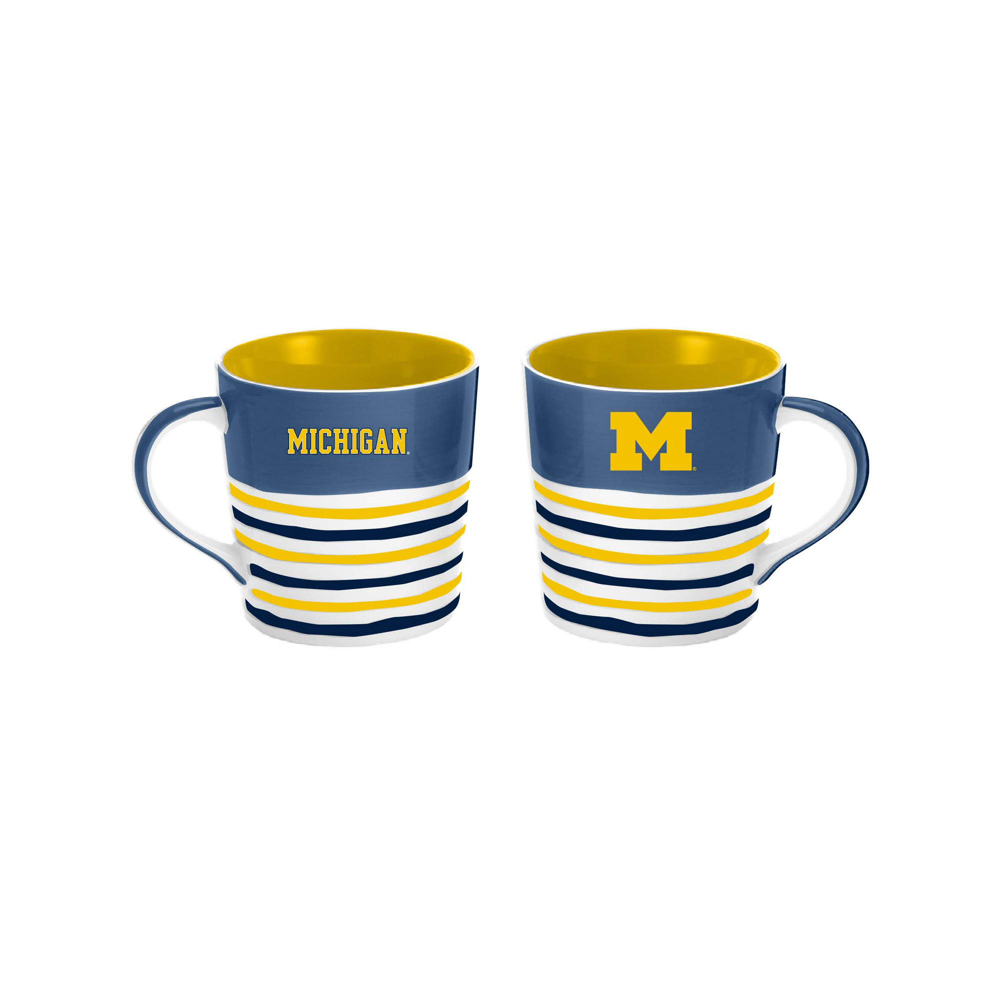 The Memory Company Michigan Wolverines 15oz. Ceramic Americano Mug