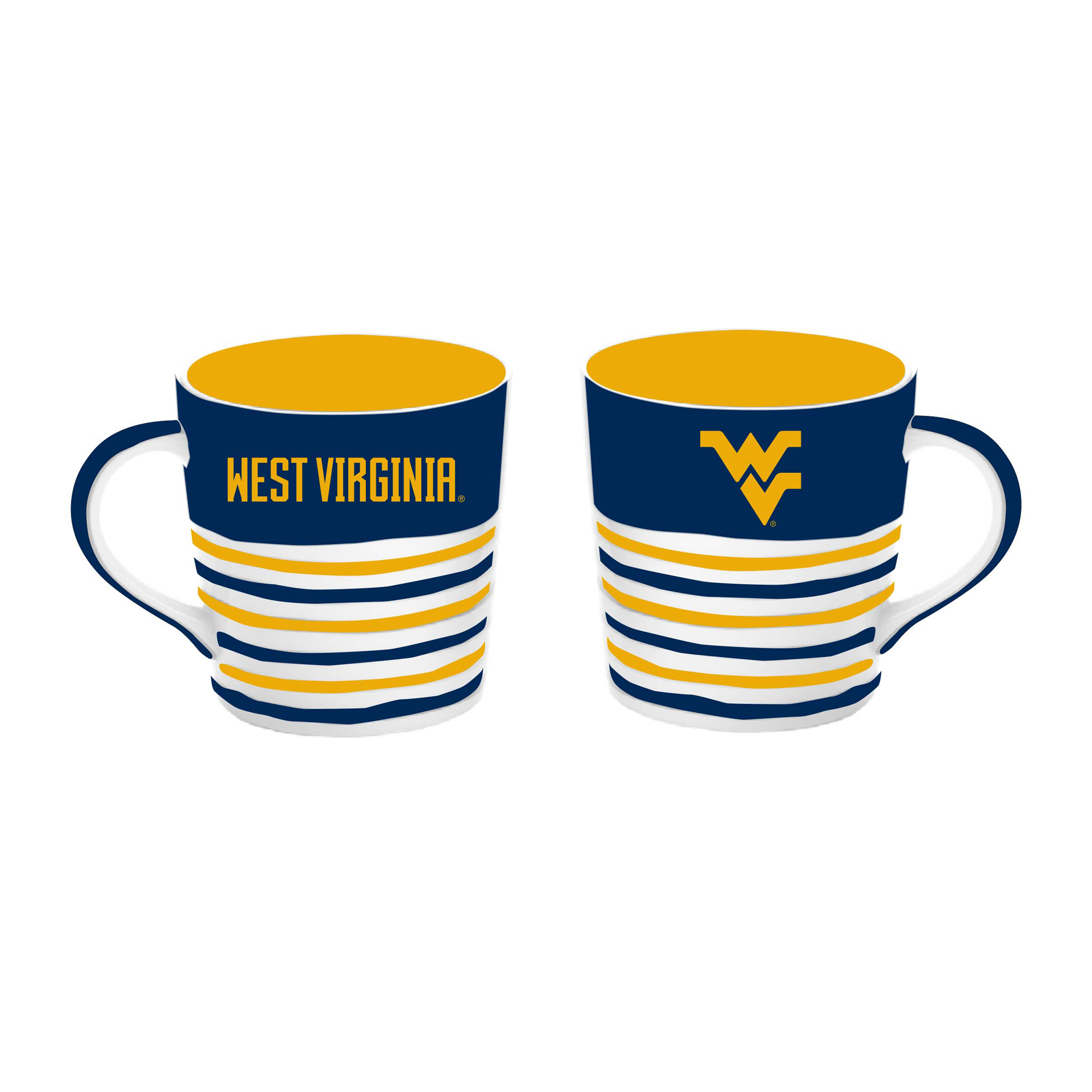 The Memory Company West Virginia Mountaineers 15oz. Ceramic Americano Mug