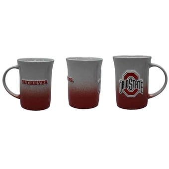 The Memory Company Ohio State Buckeyes Two-Pack 15oz. Ceramic Ombre Mug Set