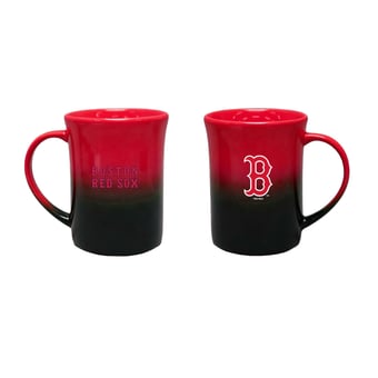 The Memory Company Boston Red Sox Two-Pack 15oz. Ceramic Ombre Mug Set