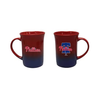 The Memory Company Philadelphia Phillies Two-Pack 15oz. Ceramic Ombre Mug Set