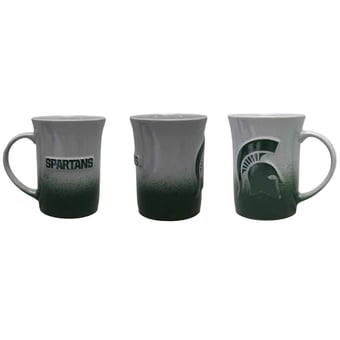 The Memory Company Michigan State Spartans Two-Pack 15oz. Ceramic Ombre Mug Set
