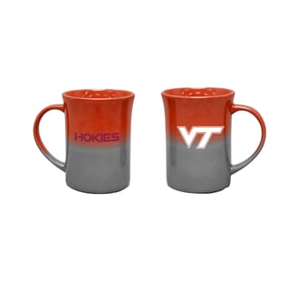 The Memory Company Virginia Tech Hokies Two-Pack 15oz. Ceramic Ombre Mug Set