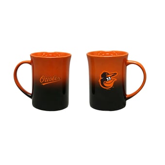 The Memory Company Baltimore Orioles Two-Pack 15oz. Ceramic Ombre Mug Set
