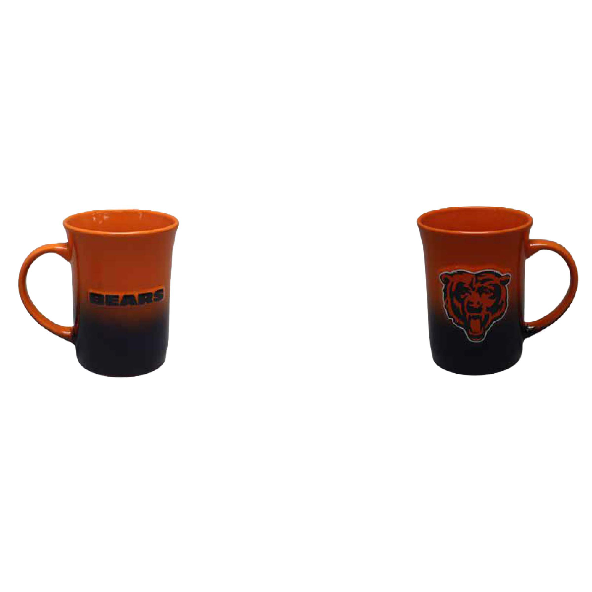 The Memory Company Chicago Bears Two-Pack 15oz. Ceramic Ombre Mug Set