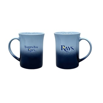 The Memory Company Tampa Bay Rays Two-Pack 15oz. Ceramic Ombre Mug Set