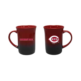 The Memory Company Cincinnati Reds Two-Pack 15oz. Ceramic Ombre Mug Set