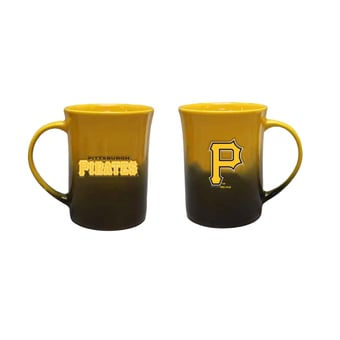 The Memory Company Pittsburgh Pirates Two-Pack 15oz. Ceramic Ombre Mug Set