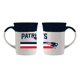 The Memory Company New England Patriots 15oz. Ceramic Speckled Mug
