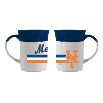 The Memory Company New York Mets 15oz. Ceramic Speckled Mug