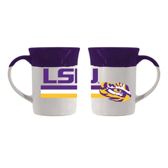 The Memory Company LSU Tigers 15oz. Ceramic Speckled Mug
