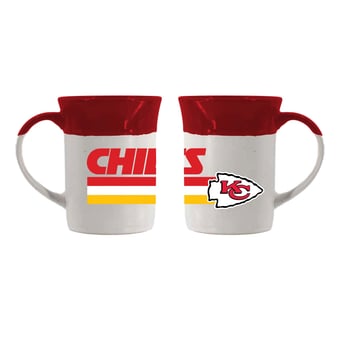 The Memory Company Kansas City Chiefs 15oz. Ceramic Speckled Mug