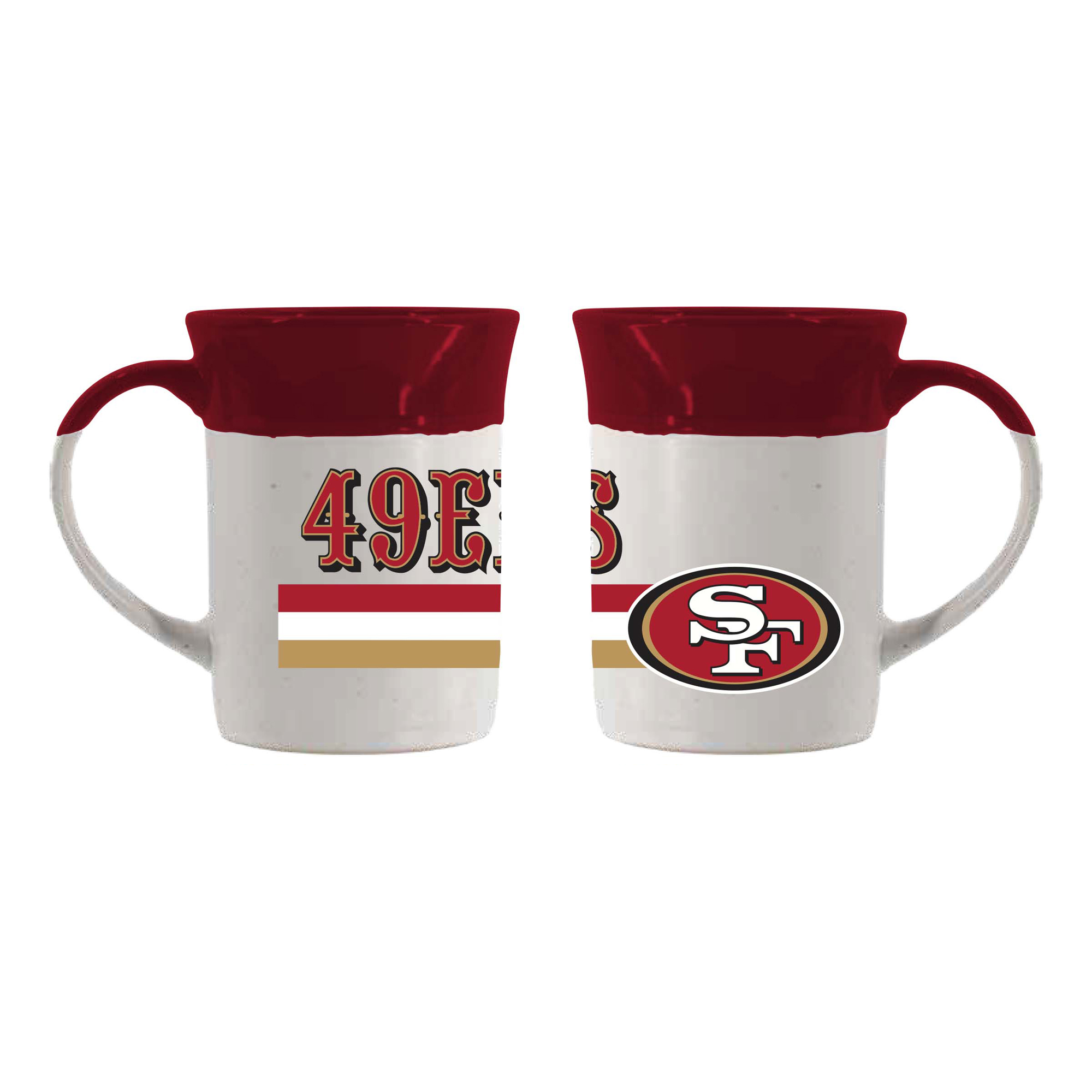 The Memory Company San Francisco 49ers 15oz. Ceramic Speckled Mug