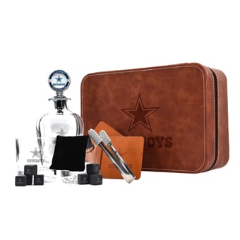The Memory Company Dallas Cowboys Decanter Set