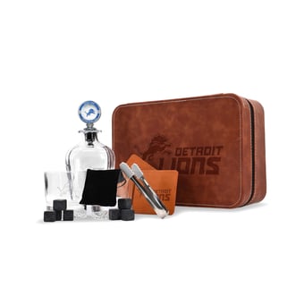 The Memory Company Detroit Lions Decanter Set