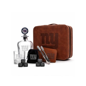 The Memory Company New York Giants Decanter Set