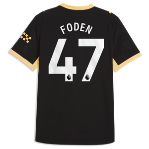 Maillot Extérieur Authentic Manchester City PUMA 26/27 avec flocage Foden 47, vue 4