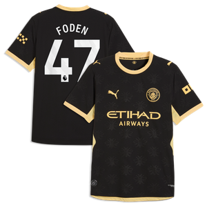 Maillot Extérieur Authentic Manchester City PUMA 26/27 avec flocage Foden 47, vue 1