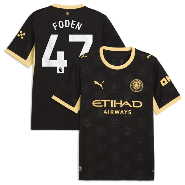 Maillot Extérieur Manchester City PUMA 26/27 avec flocage Foden 47